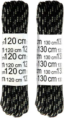 Image de Lacets de trekking "2 paires" - Lacets - Kaki - 120cm/130cm - Plat