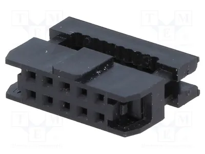 Obrázek produktu pro 1x samice, konektor s pinem: 10, 1 mm, T826110A100CEU - konektor pro ploché kabely