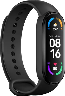 Produktbild von Xiaomi Mi Smart Band 6 schwarz Bluetooth Sportarmband