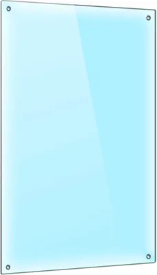Image de Plaque de recouvrement pour cuisinière Couverture de plaque vitrocéramique Protection anti-éclaboussures verre 30x52 transparent