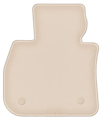 Produktbild von DURBAN Beige Velours-Fahrerfußmatte für Mini Countryman III Crossover (2023-)
