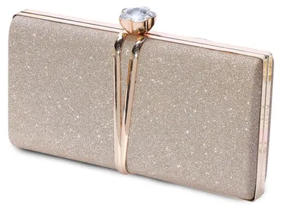 Productafbeelding van CORIOS Clutch voor dames, glanzende pailletten, avondtas, diamanten clutch