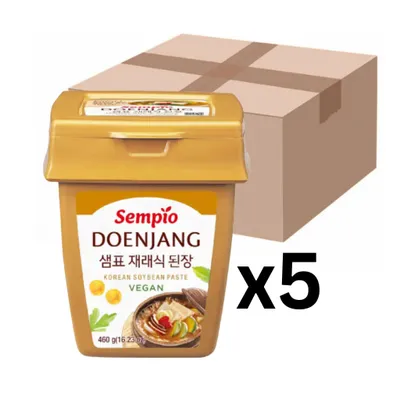 Produktbild von 5er-Pack Sempio Doenjang Sojabohnenpaste 460g