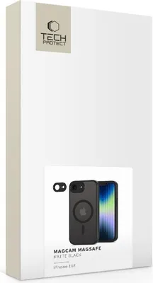 Produktbild von Tech-Protect Magcam Magsafe Iphone 16E Mattschwarz