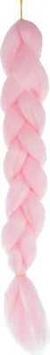 Immagine prodotto di Estensioni di capelli sintetici per trecce 60 cm 10346, colore:rosa/rosa