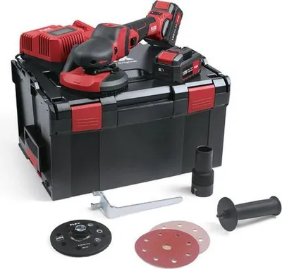Produktbild von FLEX Sanierungsschleifer SE 125 18.0-EC/5.0 Set (Supraflex) - 504157