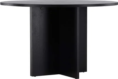 Obrázok produktu pre FURNLUX Jedálenský stôl Strada Black 170 cm / Hauptfarbe: Schwarz / Abmessungen: 170 x 170 x 74 cm