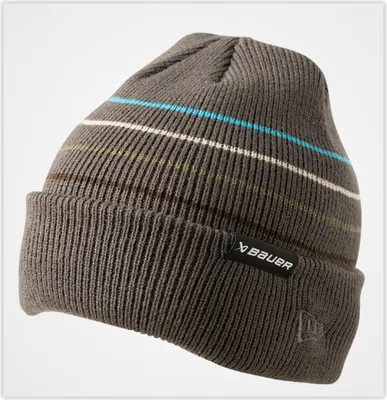 Immagine prodotto di BAUER NEW ERA STRIPED TOQUE, taglia:Senior, colore:grigio