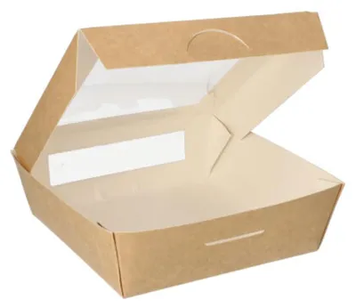 Produktbild von Papstar 86574, Karton, Polylactid (PLA), Braun, 1 l, 160 mm, 160 mm