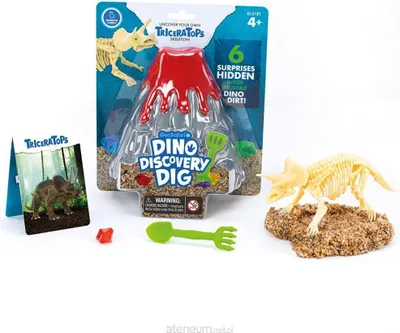 Obrázek produktu pro Formy koster dinosaurů, vykopávky Tricerat