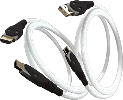 Produktbild von Gioteck Cavo HDMI Premium Vergoldetes Nylon 3m pro PS5 Xbox Serie S|X Switch