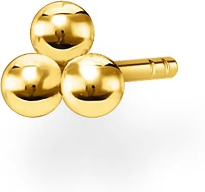 Produktbild von Thomas Sabo Einzel Ohrstecker Kugeln gold H2140-413-39 Ohrstecker