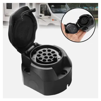 Immagine prodotto di Presa per rimorchio a 13 poli, in plastica, 12 V, femmina