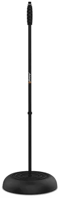 Immagine prodotto di Audibax Base 5 Schwarz - Supporto per microfono regolabile con base circolare