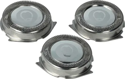 Produktbild von vhbw 3x Ersatz-Scherköpfe kompatibel mit Philips HQ6831, HQ6842, HQ6675, HQ6695, HQ6613, HQ6843, HQ6640, HQ6645, HQ6616 Elektrorasierer, Silber