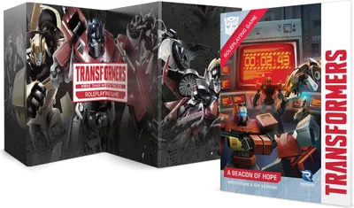 Produktbild von Transformers Rollenspiel: Ein Hoffnungsschimmer – Abenteuer und Spielleiterbildschirm