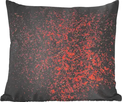Produktbild von MuchoWow® Zierkissen Sofakissen Wohnzimmer Dekokissen 40x40 cm Rost - Bronze - Platte - Foto Kissen - Schlafzimmer Dekoration