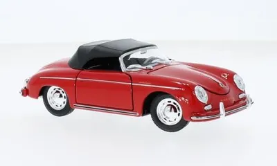 Produktbild von Welly WEL24106H-RED - 1/24 / Porsche 356 A Speedster, rot - Neu