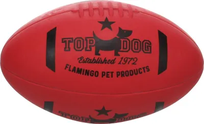 Produktbild von Flamingo Hundespielzeug Downa Rugby rot