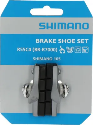 Produktbild von SHIMANO Bremsschuh R55C4 Cartridge BR-R7000 - für Alufelge, Silber