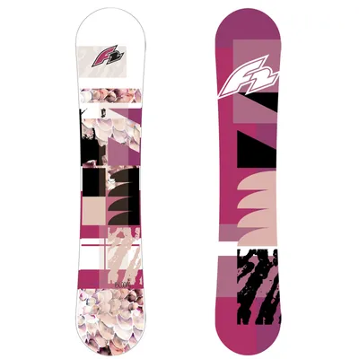 Produktbild von F2 Damen Snowboard Bloom Freeride/Freestyle 147 cm Weiß/Rosa 2023/24