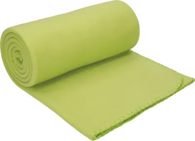 Produktbild von Betz Fleecedecke 130x170 cm 180g/m² – Weiche Wohndecke & Kuscheldecke – Flauschige Sofadecke Tagesdecke – Leicht, wärmend & pflegeleicht - grasgrün