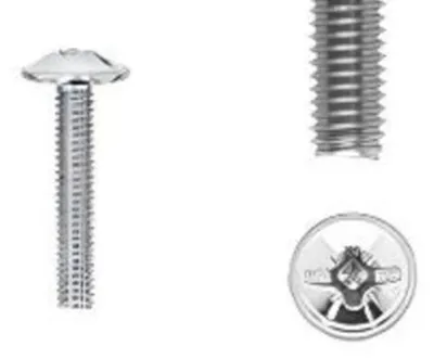 Image de 1 kit composés de 25 vis M4x225 mm zinguée Lot de 25