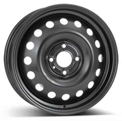 Produktbild von 15 Zoll Stahlfelge ALCAR 15"x5.5" 4x100 PCD ET50 60.00mm Felge Schwarz