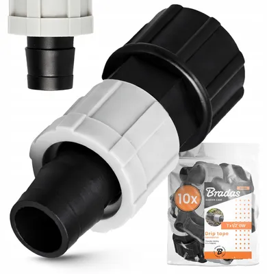 Produktbild von 10x Tropfbewässerungsband-Verbinder T x 1/2'' GW Bewässerungssystem