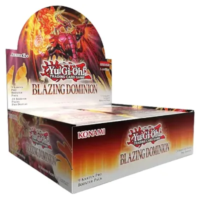 Produktbild von Yu-Gi-Oh ! Blazing Dominion Booster-Display DE