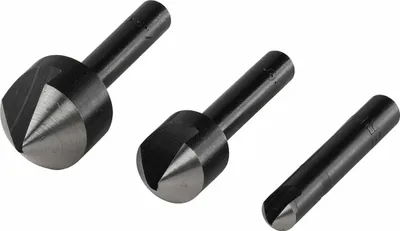 Obrázek produktu pro Wolfcraft 2504000 Countersink set 3-piece 6 mm, 12 mm, 16 mm Tool steel Cylinder shank 1 Set