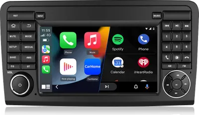 Zdjęcie produktu dla 2+32G Carplay Android 13 Radio samochodowe do Mercedes Benz ML/GL Class W164 X164 GPS Navi WIFI BT FM USB RDS DAB+ SWC