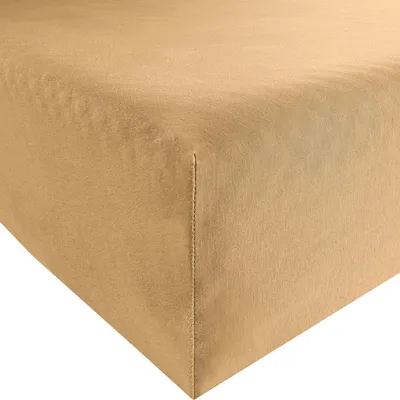 Produktbild von Erwin Müller Spannbettlaken Freising" beige 90x190 cm - 100x220 cm"
