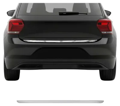 Image de Garniture de Hayon Coffre pour VW Polo VI 2017-2021 acier inox