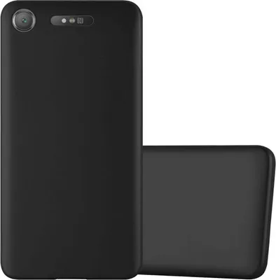 Immagine prodotto di Cadorabo custodia protettiva per Sony Xperia XZ1 cover in nero custodia del telefono cellulare custodia in silicone TPU custodia cover
