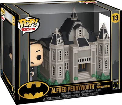 Produktbild von Batman 80th Alfred Pennyworth with Wayne Manor 13 - Funko Pop! - Vinyl Figur