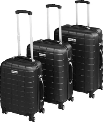Produktbild von tectake® Hartschalenkoffer-Set Jakub 3-teilig, aus robustem ABS-Kunststoff