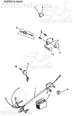 Produktbild von Adly CDI Zündbox RT 50 Road Trace Steuergerät 50ccm 2Takt Motorroller.de CDI-Einheit Blackbox Zündeinheit Minarelli liegend Motorrad Moped Ersatzteil