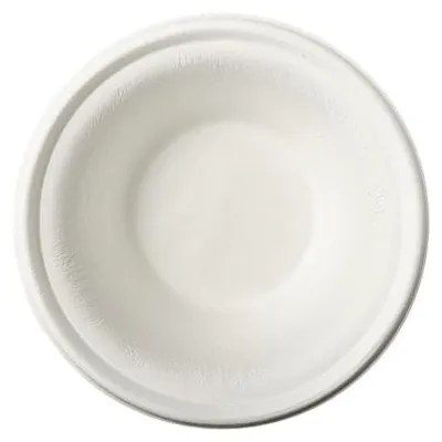 Produktbild von 120 Schalen, Zuckerrohr "pure" 380 ml Ø 15,5 cm · 4,6 cm weiss