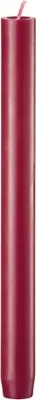Produktbild von Engels Kerzen Original Stabkerze Gegossen, Stab Kerze, Leuchterkerze, Tafelkerze, Paraffin, Burgunder, Ø 2.2 cm, H 24 cm, 62002224250