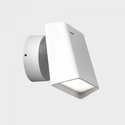 Immagine prodotto di KOHL LIGHTING WALLY Applique 120 x 80 mm bianca 6 W CRI 80 3000 K non dimmerabile