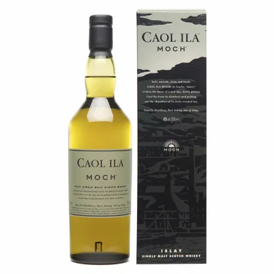 Obrázek produktu pro Caol Ila Moch, single malt, whisky, skotská, alkohol, alkoholický nápoj, láhev, 43%, 700 ml, 647695
