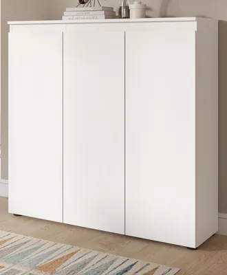 Produktbild von Kommode "Assino" in weiß 105 x 111 cm