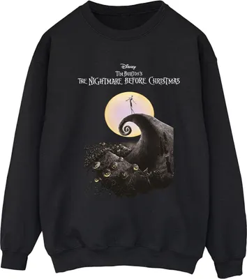 Produktbild von The Nightmare Before Christmas - Sweatshirt für Damen BI31813 (XL) (Schwarz)