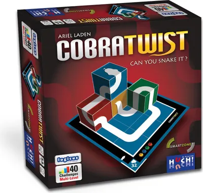 Produktbild von HUCH! COBRATWIST, Brettspiel, Puzzle, 7 Jahr(e), Reiseedition, 10 min, Familienspiel