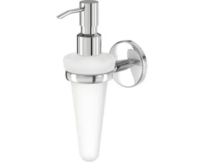 Produktbild von Seifenspender mit Halter Lenz Flame Chrom
