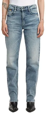 Immagine prodotto di G-STAR Jeans da donna, modello Iggie, taglio dritto, multicolore (effetto vintage, ispirato al Mar Egeo), codice prodotto D27704-E106-H7