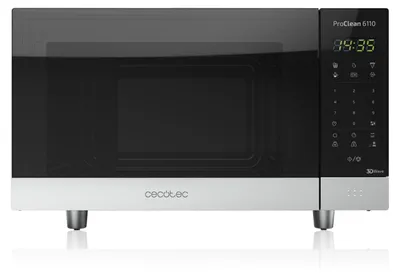 Immagine prodotto di Cecotec Proclean 6010 Inox Microonde Nero 23 Litri / Spina UE 220V Nero 23 Litri