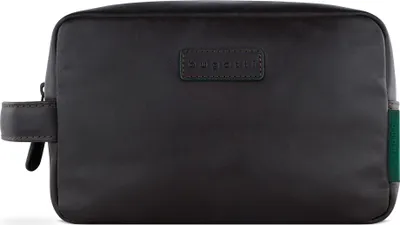 Produktbild von bugatti Leder Kulturbeutel Clark Washbag Darkbrown dunkelbraun