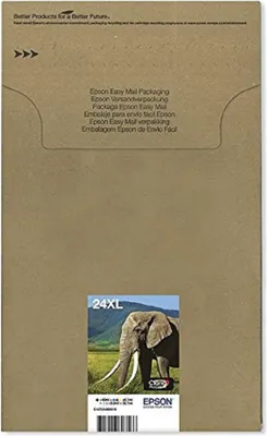 Image de Epson 24XL Multipack Easy Mail Packaging - Pack de 6 - 55.7 ml - XL - noir, jaune, cyan, magenta, magenta clair, cyan clair - original - boîte - cartouche d'encre - pour Expression Photo XP-55, XP-750, XP-760, XP-850, XP-860, XP-950, XP-960, XP-970